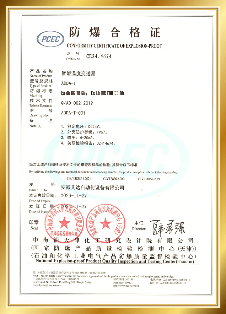 Certificate 29